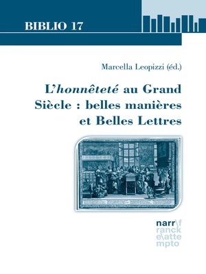 cover image of L'honnêteté au Grand Siècle